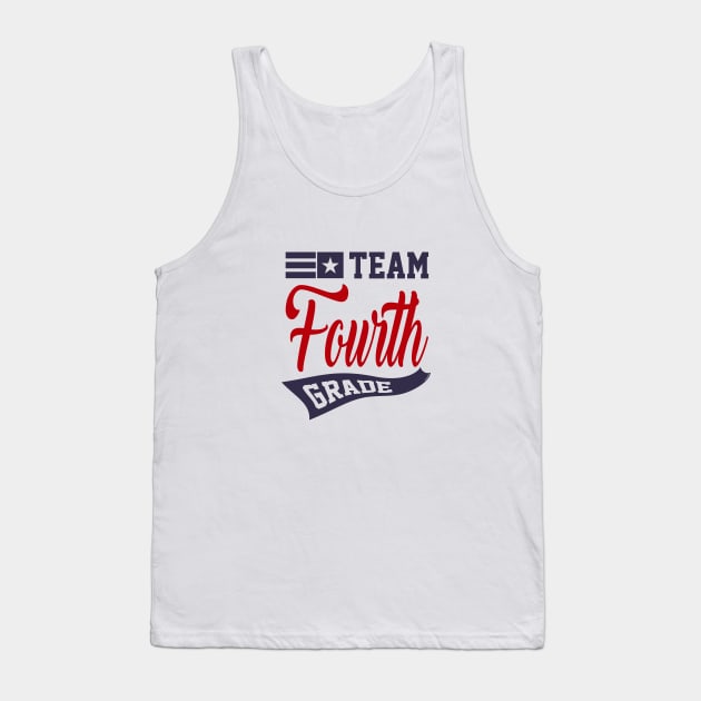 Team Fourth Grade Tank Top by C_ceconello